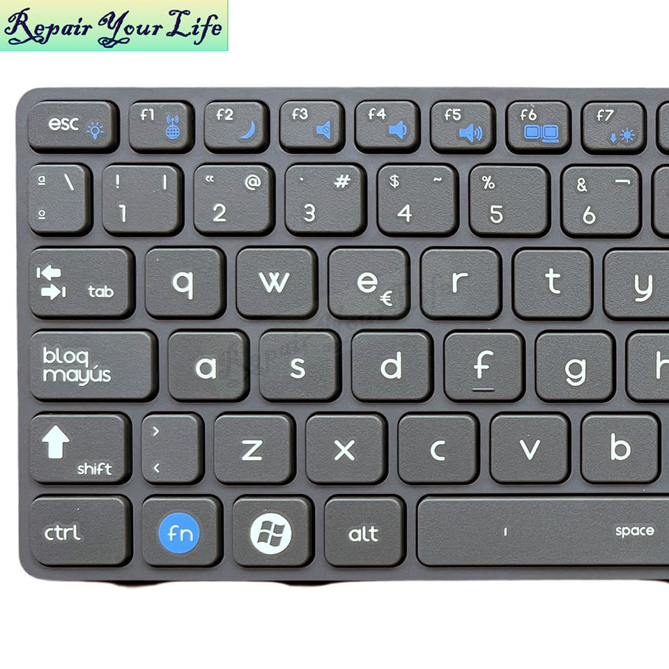 SP Spanish Laptop Keyboard for V128428DK4 V128428DK1 82B382-FP7018 ...