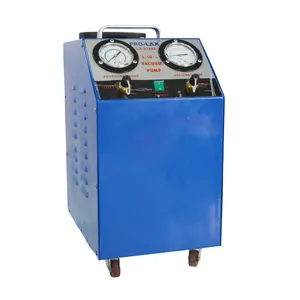 ACTECmax Refrigerant R134A mesin pemulihan dan daur ulang Flush Refrigerant untuk mobil A/C 2-dalam-1 pompa vakum & inflasi