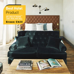 Ensemble de mobilier hôtelier de luxe sur mesure pour hôtels internationaux 5 étoiles, services de conception architecturale d'intérieur pour chambres et salons - Product Image 1