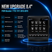 Lecteur multimédia d'écran Android pour Porsche Boxster 718 911 2013-2015, autoradio GPS DVD, navigation audio