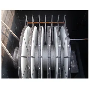 Máquina de filtro de tambor rotativo para minería, filtro de vacío de disco cerámico, altas tasas de filtración