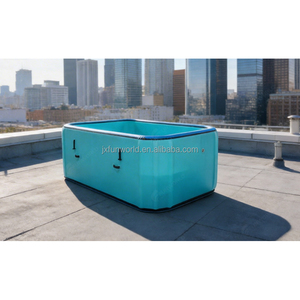 Grande <span class=keywords><strong>piscine</strong></span> gonflable hors sol en PVC personnalisable avec <span class=keywords><strong>pompe</strong></span> filtrante <span class=keywords><strong>pour</strong></span> les jeux d'été dans la cour - Product Image 4