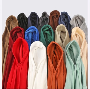 Custom Logo Hooded <b>Pullover</b> Hoodies Sweatshirts Printing Plain Knitted Polyester/Cotton Windproof Sublimated Blank <b>Men</b> Clothing - Product Image 6
