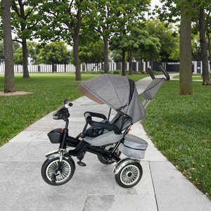 <span class=keywords><strong>Triciclo</strong></span> para Niños de 2 a 4 Años BAB WAY XWZ-X6 con <span class=keywords><strong>Asiento</strong></span> <span class=keywords><strong>Reclinable</strong></span>, Material PP - Product Image 5