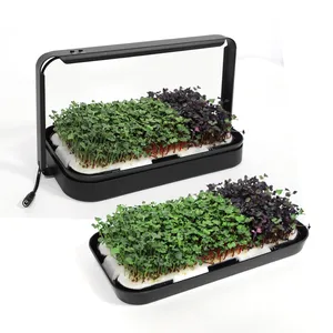 Dropshipping Smart Kitchen Seedling Generador de humedad profunda Configuración Microgreens Bandejas