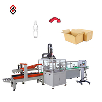 Ligne d'emballage de cartons de lait de soja entièrement automatique à faible consommation d'air et haute performance pour cartons complets