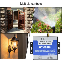 Contrôleur de moteur Gsm SMS RTU5024 Contrôle d'accès 4G Commutateur de relais Gsm Ouvre-porte Gsm