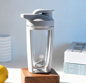 新しいデザインBPAフリーシェイクドリンクウォーターボトル透明プラスチックウォーターボトル - Product Image 5