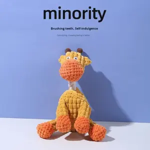 Sesli Komik Peluş Köpek Çiğneme Oyuncağı Eşek Tasarımı Dayanıklı Malzeme Peluş Köpek Çiğneme Oyuncağı - Product Image 2