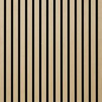 Panneaux acoustiques en bois naturel décoré de haute qualité, panneaux acoustiques en bois lamellé Akupanel, panneaux acoustiques muraux en bois
