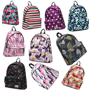 Mochila de mujer con logotipo personalizado con impresión por sublimación, bolsa escolar y de viaje promocional barata para campaña publicitaria - Product Image 1