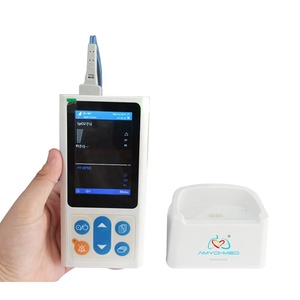 Amydi-med màu xám Clip SpO2 cảm biến thú y xung oximeters cho chó mèo ngựa động vật - Product Image 2