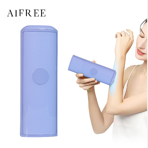 Portable Home Use Laser Hair Removal Machine Permanent LED Painless Double Quartz Tube Ipl Hair Removal Ice Cooling Device