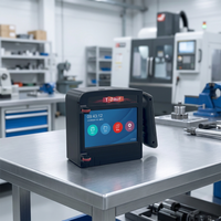 Impresora de Etiquetas de Inyección de Tinta Portátil de 100 mm con Pantalla Táctil, Semiautomática, a Batería, para Codificación de Letras Grandes en Tarjetas y Materiales Flexibles