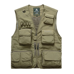 <span class=keywords><strong>Gilet</strong></span> Multitasche da <span class=keywords><strong>Uomo</strong></span>, <span class=keywords><strong>Gilet</strong></span> da Pesca, <span class=keywords><strong>Giacca</strong></span> per Arrampicata, Escursionismo, Fotografia, Giornalismo, Volontariato - Product Image 2