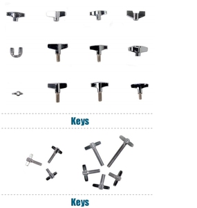 Các Loại Khác Nhau Của Trống Phụ Kiện Nhạc Cụ Phụ Kiện Hot Mô Hình Nhà Máy Trực Tiếp Bán Buôn Trống <span class=keywords><strong>Key</strong></span>/Vít/Kết Nối - Product Image 3