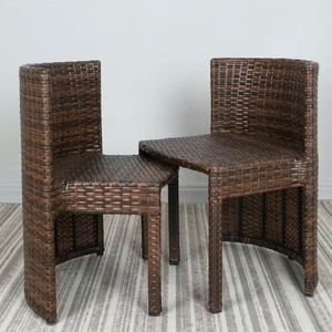 Mobilier d'extérieur <span class=keywords><strong>Table</strong></span> <span class=keywords><strong>basse</strong></span> imperméable Chaise et <span class=keywords><strong>table</strong></span> de salle à manger en rotin et osier pour la plage, la <span class=keywords><strong>piscine</strong></span> et la véranda - Product Image 6