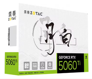 การ์ดจอเกมมิ่ง GEFORCE RTX 5060 TI 8GB/16GB MOON WHITE OC รุ่นใหม่ RTX 5060TI - Product Image 2