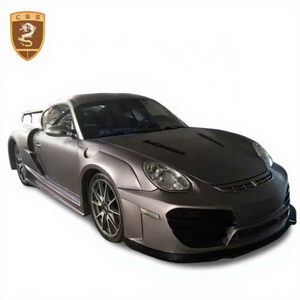 Accessori per auto auto css nuovo design kit carrozzeria kit ruote paraurti auto adatto per <span class=keywords><strong>Porsche</strong></span> Cayman 987 parti del corpo del cofano kit corpo largo - Product Image 1