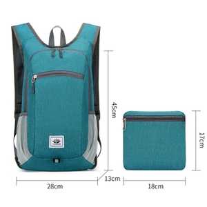 Sac à dos de sport ultra léger, nouvelle mode, résistant à l'eau, pliable pour les voyages et la randonnée, avec fermeture éclair, en provenance du Vietnam - Product Image 2