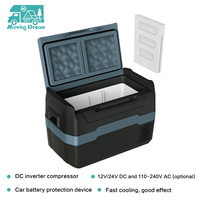 JDA RV Accessoire 30L 40L 50L Compresseur De Voiture Réfrigérateur Congélateur Portable USB Charge Réfrigérateur De Voiture pour Camping RV
