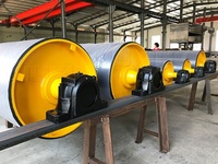 Rodillo de Cinta Transportadora JUXIN Personalizado con Rodamiento de Bolas, Eje de Acero y Tubo de Acero Inoxidable para Cintas Transportadoras