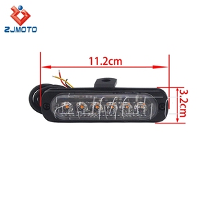 Kit d'éclairage LED universel pour moto, étanche IP67, 6W, pour <span class=keywords><strong>Harley</strong></span> Cafe Racer Bobber Chopper HONDA Kawasaki SUZUKI YAMAHA - Product Image 4