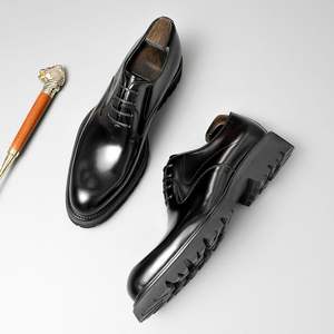 รองเท้าหนังชั้นนอกสำหรับผู้ชายรองเท้าสูทธุรกิจสไตล์อังกฤษรองเท้าสไตล์ใหม่ฤดูใบไม้ร่วง2025 - Product Image 4