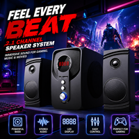 Audio Home Set Multimedia Desktop Computer Speaker 2.1 Subwoofer Thuis Theatre Systeem Bt Speakers Woofer