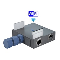 Système de ventilation ERV, récupérateur d'air, système de climatisation HVAC, système de ventilation silencieux HRV, unité de récupération de chaleur à distance, pièces MVHR pour la maison