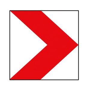 شيفرون علامة السلامة المرورية الألومنيوم الفلورسنت إيطاليا مخصص الفلبين - Product Image 1