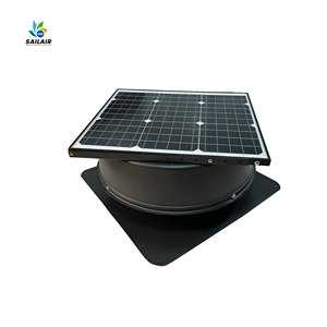 Ventilador Solar Industrial de 35W - Ventilador de Extracción de Alta Resistencia para Granjas Avícolas y Establos - Product Image 1