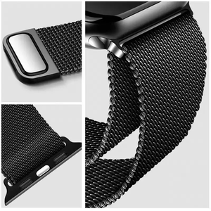 Nouveau <span class=keywords><strong>bracelet</strong></span> de montre <span class=keywords><strong>milanais</strong></span> en métal pour <span class=keywords><strong>Apple</strong></span> <span class=keywords><strong>Watch</strong></span> Series 10/9/8/7 Band 46mm 49mm 45mm <span class=keywords><strong>44mm</strong></span> <span class=keywords><strong>Bracelet</strong></span> Ultra <span class=keywords><strong>Bracelet</strong></span> en acier inoxydable - Product Image 6
