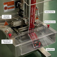 Machine de remplissage verticale automatique multifonctionnelle pour sachets en aluminium et en papier pour l'emballage alimentaire – Meilleur prix