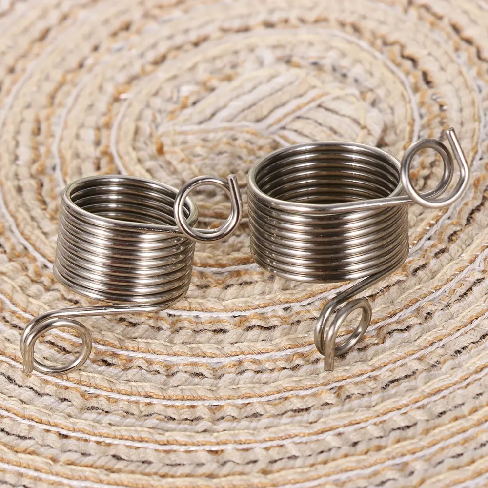 Anel tipo anel para tricô, ferramentas de uso em aço inoxidável, com anel dedos, guia de mola para costura e artesanato, 1 unidade, venda imperdível