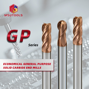 Dao phay đầu cứng toàn phần tùy chỉnh, dao phay <span class=keywords><strong>CNC</strong></span>, dao phay MSU dùng cho kim loại, đầu vuông, đầu cầu, đầu phẳng, HRC, ODM/OEM - Product Image 2