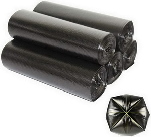 Bolsa de plastico de alta resistencia (contenedor negro rodante de bolsa de <span class=keywords><strong>embalaje</strong></span> de basura - Product Image 2