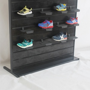 Hiện Đại Phổ Biến Giày Thể Thao Kim Loại Thép Kệ Khuyến Mãi Giày Hiển Thị Đứng/Giày <span class=keywords><strong>Rack</strong></span> Hiển Thị Cho Cửa Hàng - Product Image 4