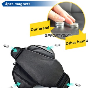 Bolsa Impermeable Magnética para Motocicleta, Bolsa para Tanque de Combustible, Navegación Universal, <span class=keywords><strong>Mochila</strong></span> para Herramientas de Motocicleta, Portátil - Product Image 4