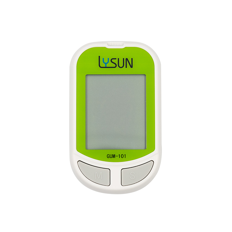 Lysun High Accuracy Health Care Blood Analysis Machine Portable Glucose Uric Acid Meter For Continuous Diabetes Monitoring