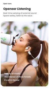 Chuyên nghiệp xương dẫn thể thao Tai nghe mở tai IPX5 Tai nghe không thấm nước - Product Image 5