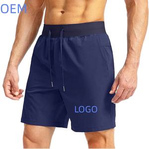 Pantalones Cortos Deportivos Transpirables de Cintura Media para Hombre, para Verano, Casuales, para Correr al Aire Libre, Entrenamiento, Fitness, con Bolsillos, Diseño Sólido - Product Image 2