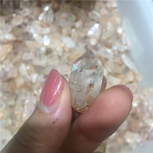 Herkimer Kim Cương Thạch Anh Pha Lê Điểm Bán Buôn Shining Tự Nhiên Phong Thủy Tình Yêu Pha Lê Hình Ảnh Nghệ Thuật & Sưu Tập Đánh Bóng Trắng - Product Image 3