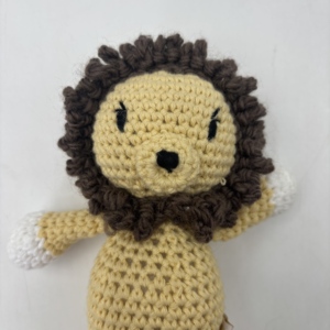 Juguete <span class=keywords><strong>de</strong></span> Peluche <span class=keywords><strong>de</strong></span> <span class=keywords><strong>Ganchillo</strong></span> <span class=keywords><strong>de</strong></span> Algodón Supersuave <span class=keywords><strong>de</strong></span> Primera Calidad, Muñeco <span class=keywords><strong>de</strong></span> Animal Tejido <span class=keywords><strong>a</strong></span> Mano, Juguete Creativo <span class=keywords><strong>de</strong></span> León <span class=keywords><strong>de</strong></span> Dibujos Animados - Product Image 3