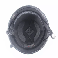 Styles classiques WW2 casque allemand Cool demi-visage Moto demi-barre Vintage casques de moto squelette casque Support OEM ODM