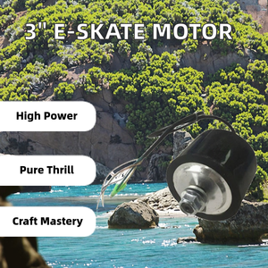 Moteur de planche à roulettes électrique à <span class=keywords><strong>roue</strong></span> unique de 3 pouces 24V/36V 120W 70mm BLDC Hub Motor 3 \ "Motorisé Scooter Motor Wheel - Product Image 2