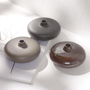 <span class=keywords><strong>Vaso</strong></span> in ceramica retrò cinese decorato con fiori essiccati e sollevati in acqua <span class=keywords><strong>per</strong></span> Desktop o soggiorno composizioni floreali - Product Image 3