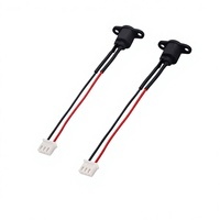 Kabel Pengisian Daya DC5521 5.5x2.1mm Female 2 Pin Konektor SYP Kabel PVC untuk Baterai Skuter Listrik