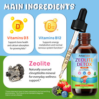 ArtoaLabs OEM ODM Gouttes détoxifiantes au zéolite pour enfants |   Soutien Immunitaire Liquide Oral pour la Santé Digestive et l'Énergie
