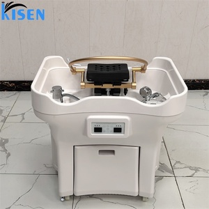 Kisen Luxury Hair Washing Head Therapy SPA sans plomberie, bac à shampoing portable avec réservoir d'eau pour salon de beauté - Product Image 2